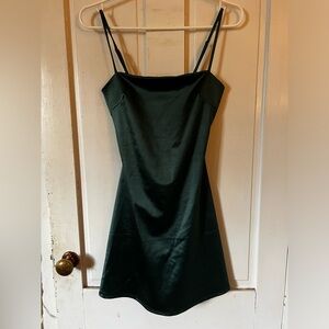 Windsor Green Mini Dress